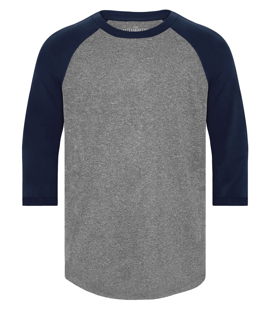 Charcoal Heather/True Navy - Front Image