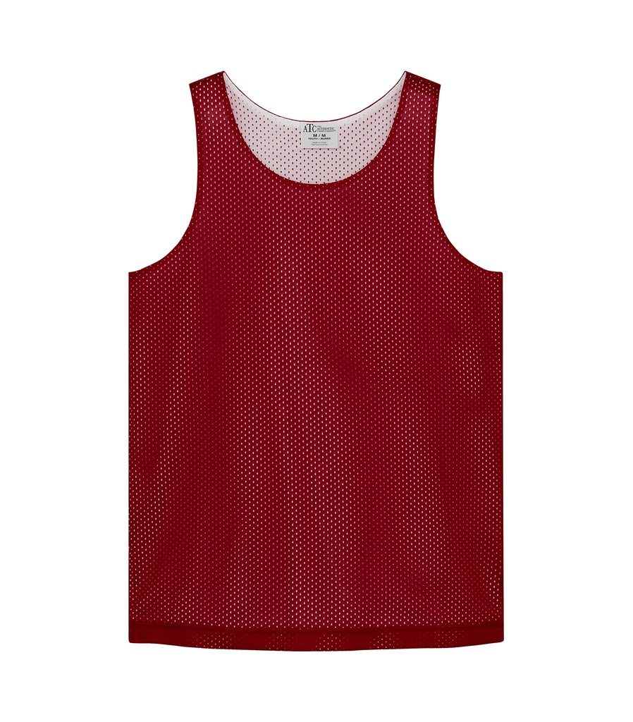 Deep Red/White - Front Image