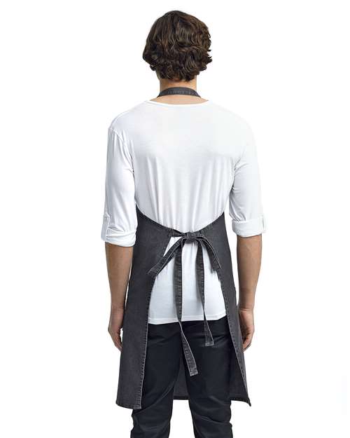 Black Denim - On Model Back
