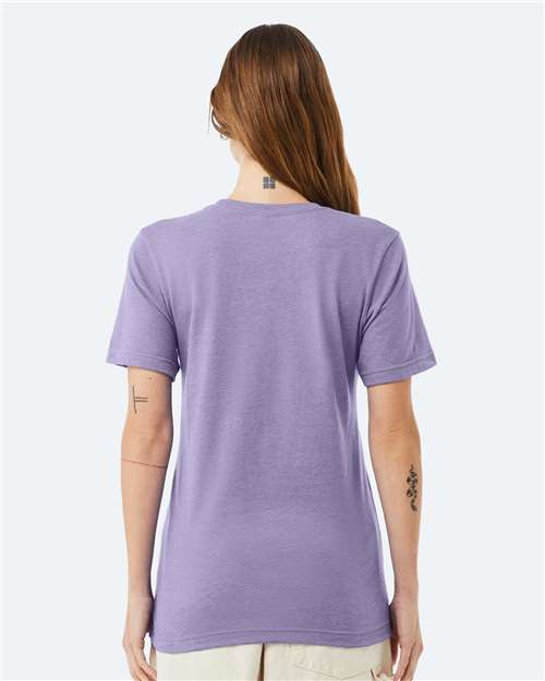 Heather Dark Lavender - On Model Back
