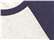 White Fleck/ Navy Triblend - Swatch