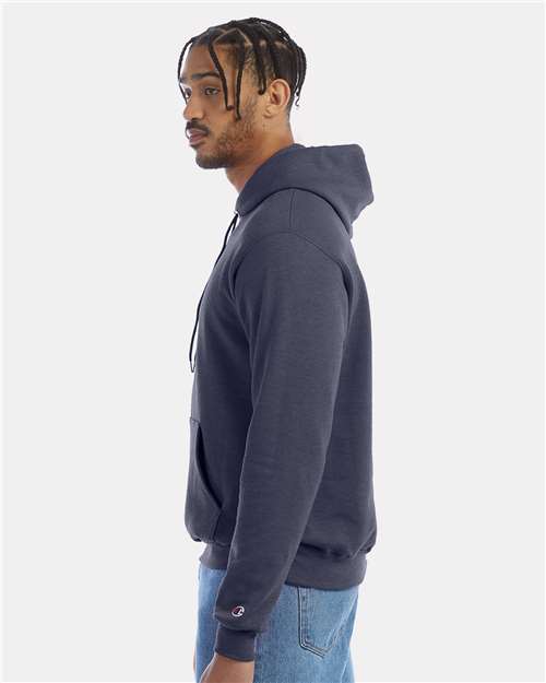 Navy Heather - On Model Side