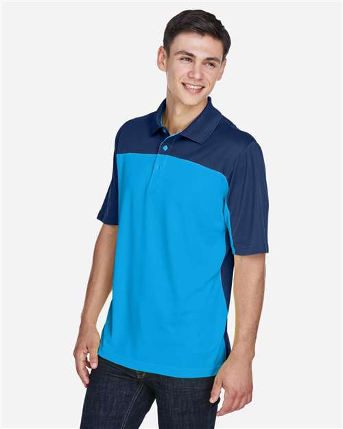 Electric Blue/ Classic Navy - On Model Side