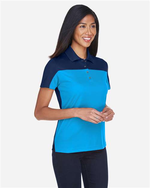 Electric Blue/ Classic Navy - On Model Side