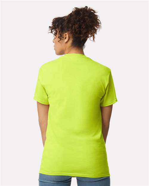 Safety Green - On Model Back