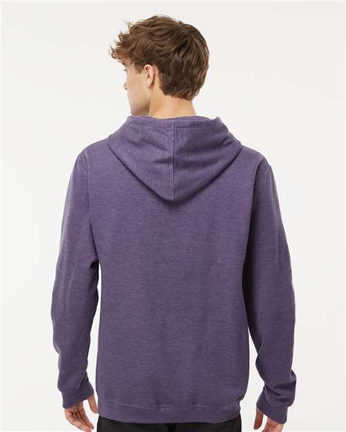 Heather Purple - On Model Back