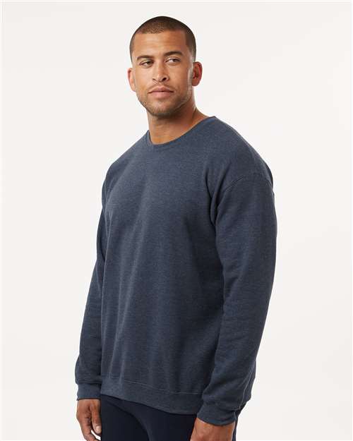 Heather Navy - On Model Side
