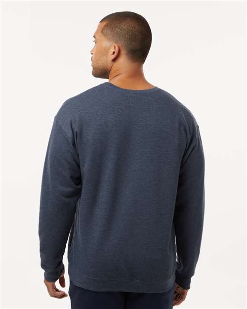 Heather Navy - On Model Back