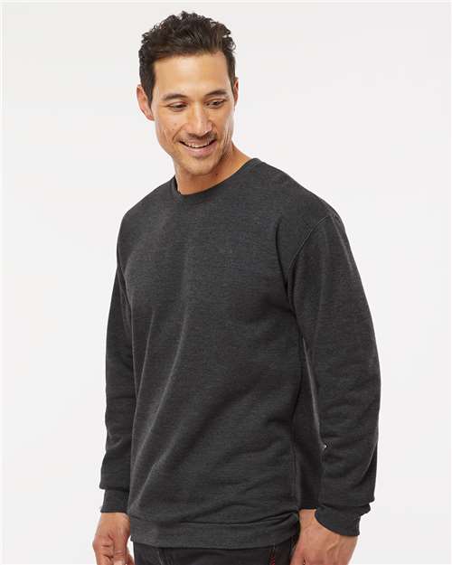 Jet Black Heather - On Model Side