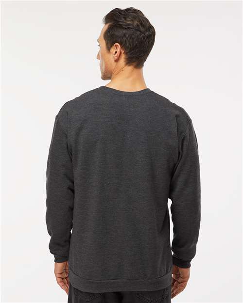 Jet Black Heather - On Model Back