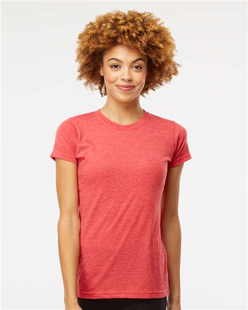 Heather Red - On Model Front