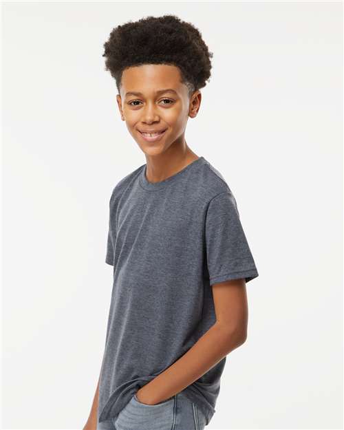 Heather Navy - On Model Side