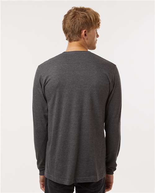 Heather Charcoal - On Model Back