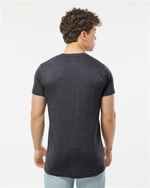 Heather Charcoal - On Model Back