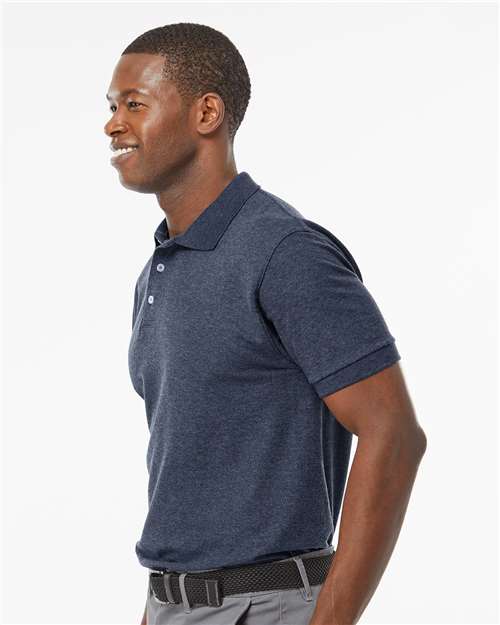Heather Navy - On Model Side