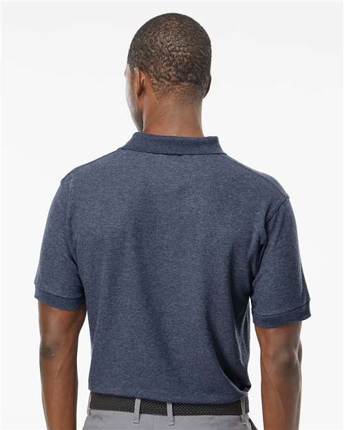 Heather Navy - On Model Back