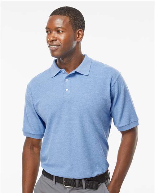 Light Blue Heather - On Model Front