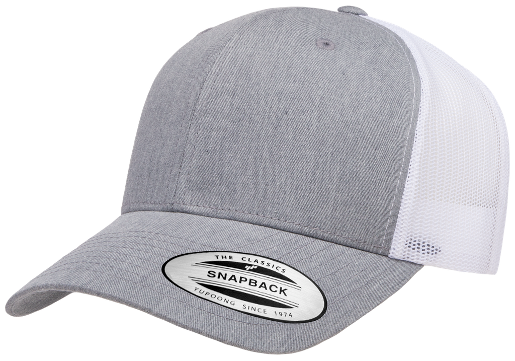 Grey Heather/White - Front Image