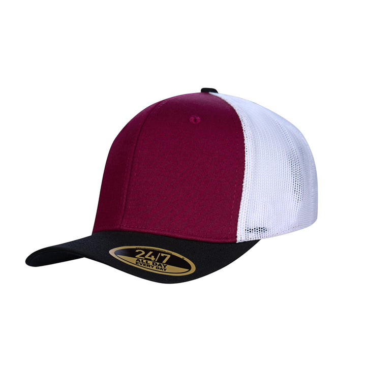 Maroon/Black/White - Front Image