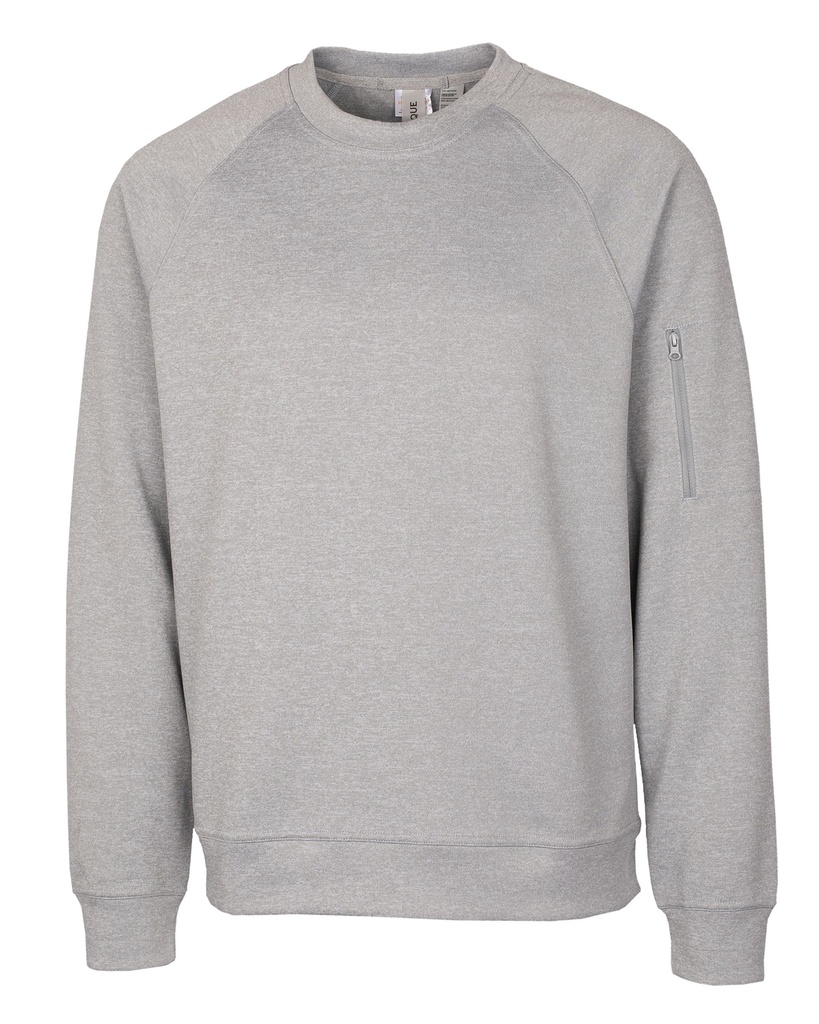 Grey Melange - On Model Front Image