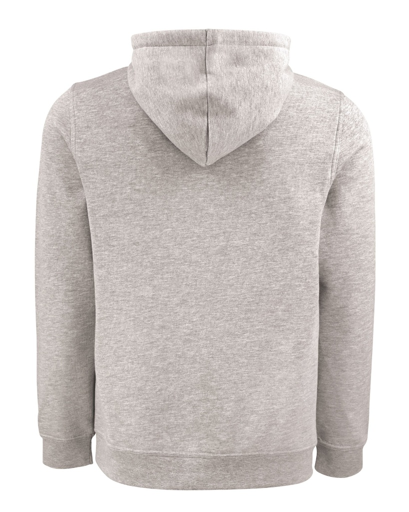 Grey Melange - On Model Back Image