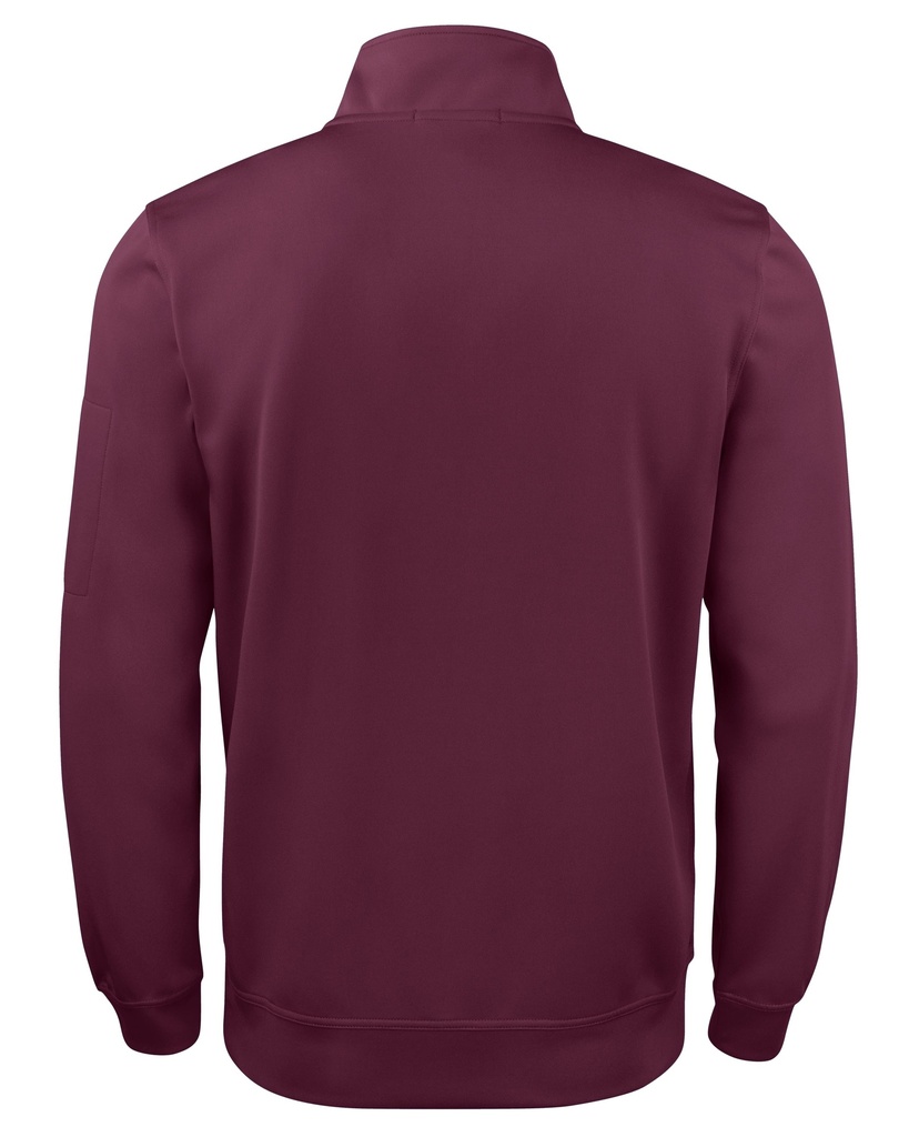 Burgundy - On Model Back Image