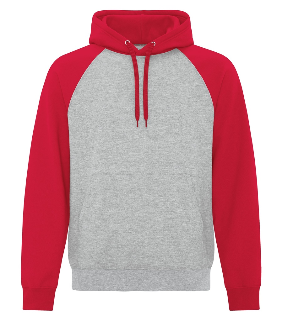 Athletic Heather/Red - Front Image