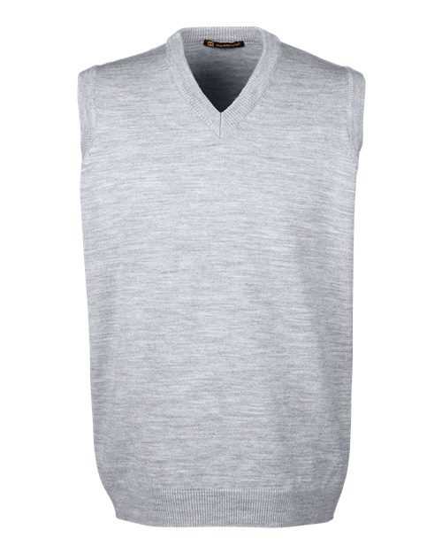 Harriton Veste sans manches en tricot à col en V Pilbloc™