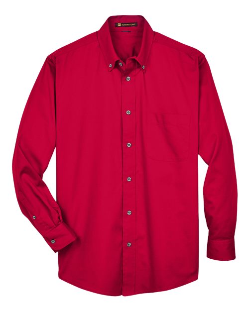 Harriton Men's Easy Blend™ Twill Shirt