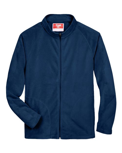 Team 365 Veste à glissière complète en micropolaire Campus