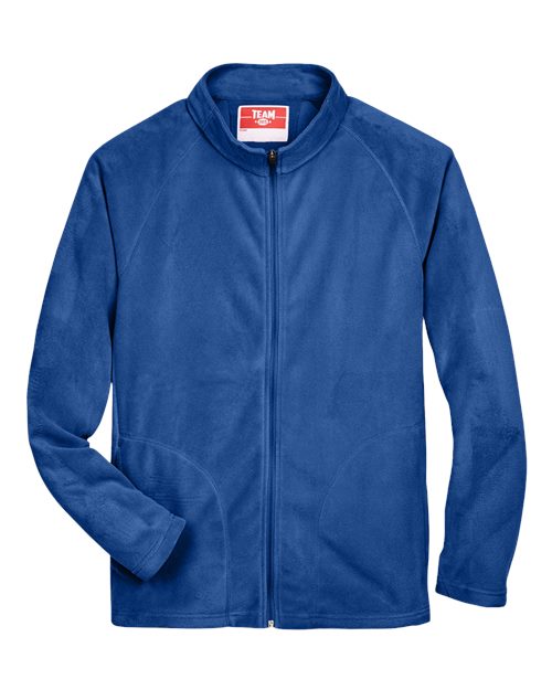 Team 365 Veste à glissière complète en micropolaire Campus