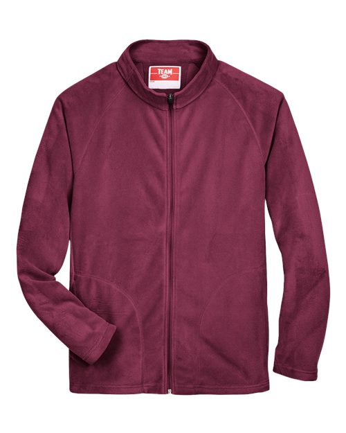 Team 365 Veste à glissière complète en micropolaire Campus