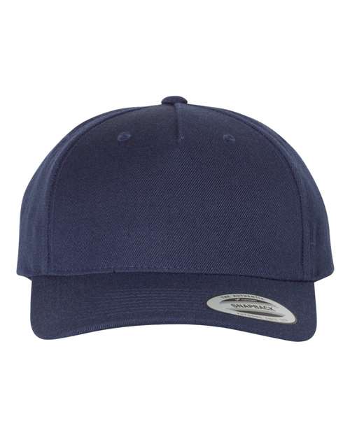 YP Classics Casquette Premium à cinq panneaux et visière courbée