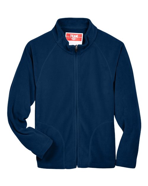 Team 365 Veste en micropolaire à fermeture à glissière complète Campus pour enfants