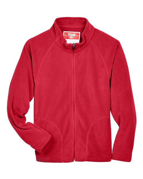 Team 365 Veste en micropolaire à fermeture à glissière complète Campus pour enfants
