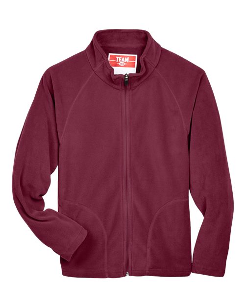 Team 365 Veste en micropolaire à fermeture à glissière complète Campus pour enfants