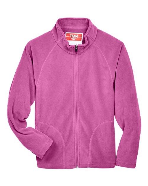 Team 365 Veste en micropolaire à fermeture à glissière complète Campus pour enfants