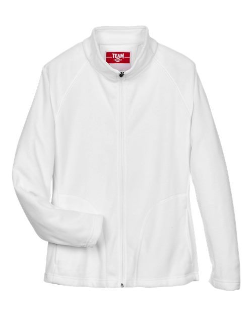 Team 365 Veste en micropolaire à fermeture à glissière complète Campus pour femmes