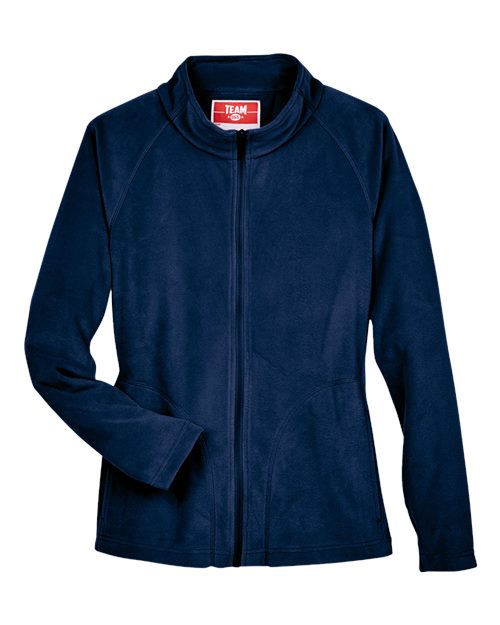 Team 365 Veste en micropolaire à fermeture à glissière complète Campus pour femmes
