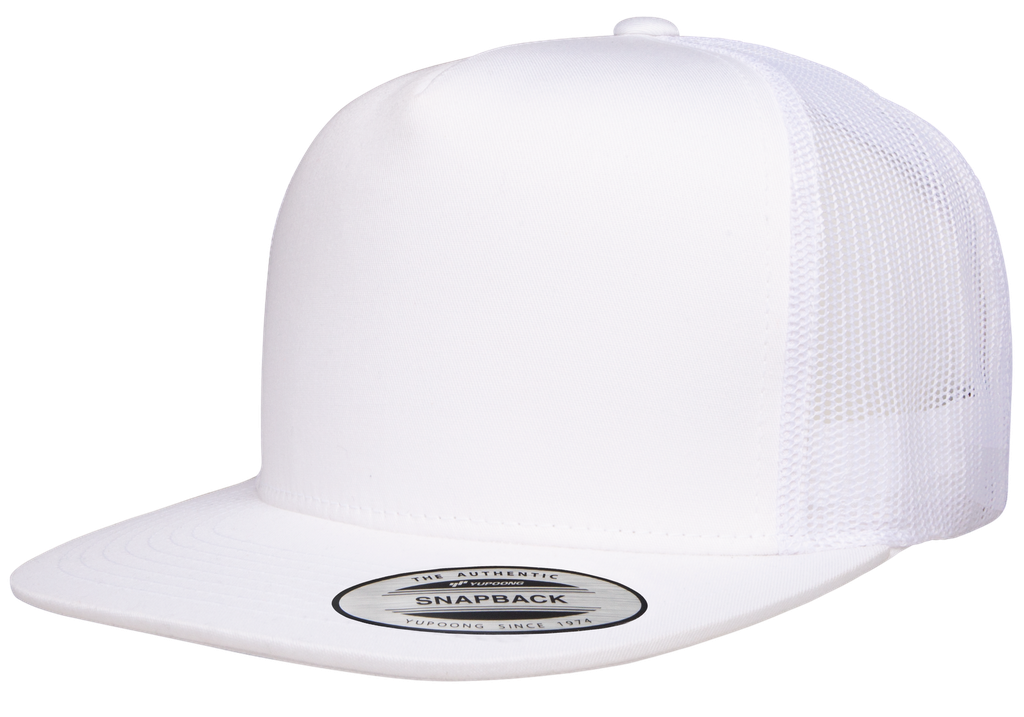 CSW 24/7 5 Panel Flat Peak Snap Back Trucker Cap