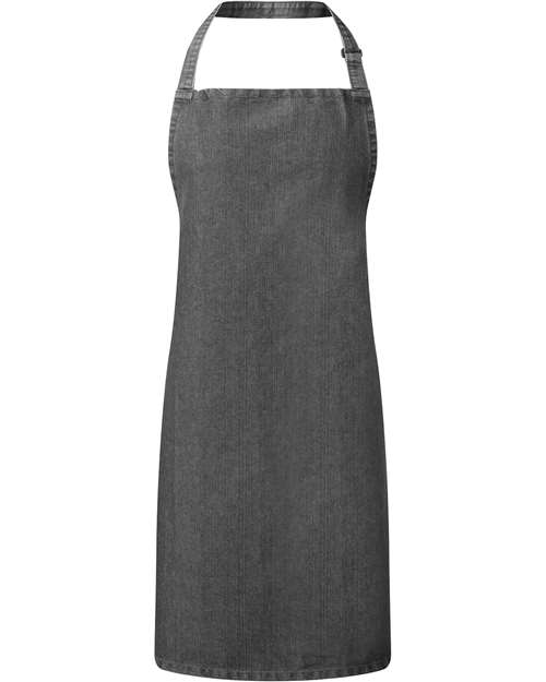 Artisan Collection by Reprime Tablier à bavette en tissu recyclé de couleur