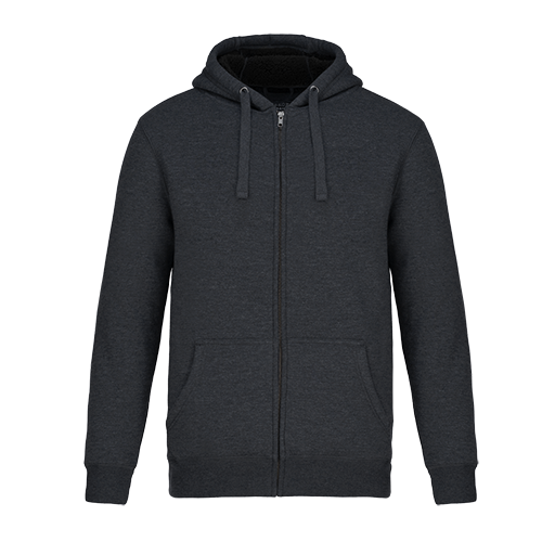 Muskoka Trail Adult Full-Zip Hooded Sweatshirt w/ Sherpa Fleece