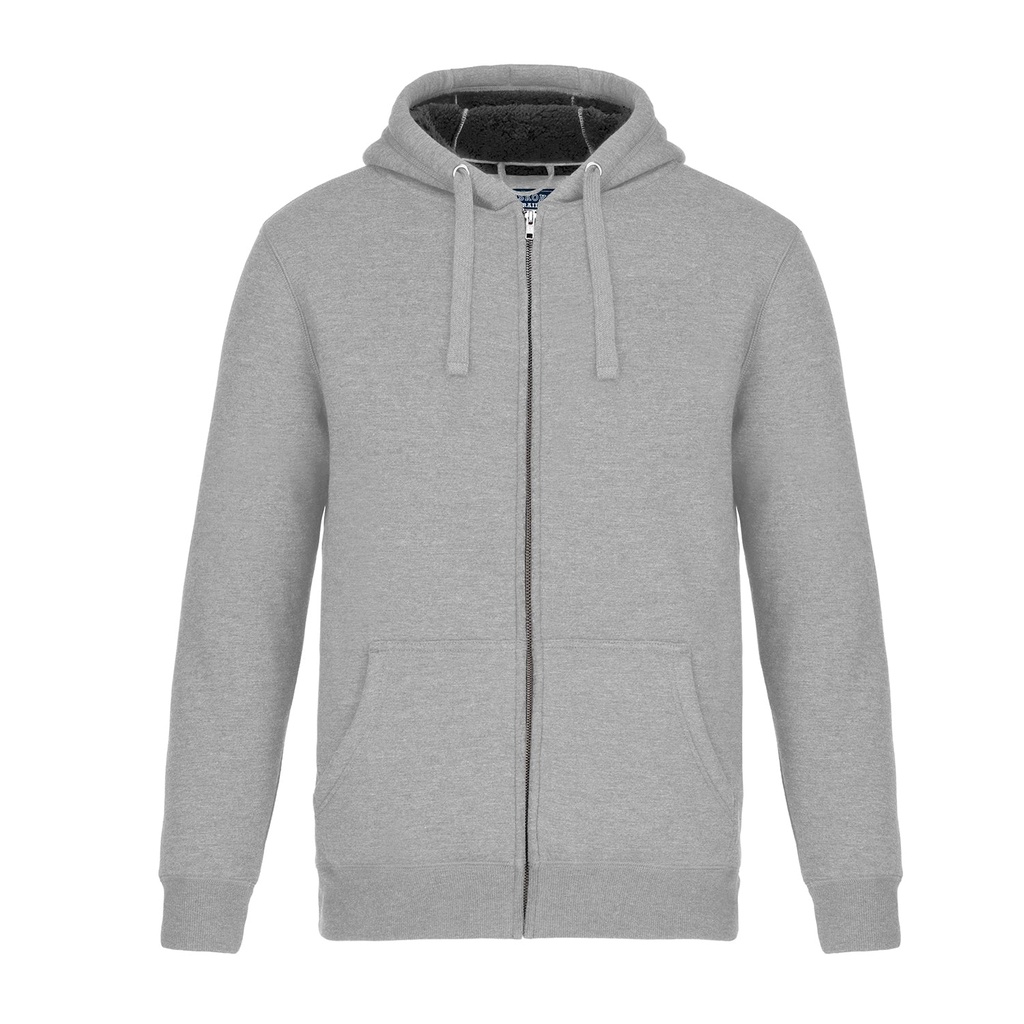 Muskoka Trail Adult Full-Zip Hooded Sweatshirt w/ Sherpa Fleece