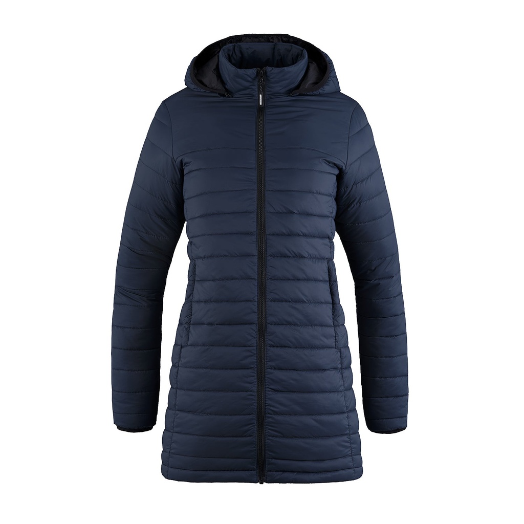 CX2 Ladies Full Length Lightweight Puffy Jacket with detachable hood