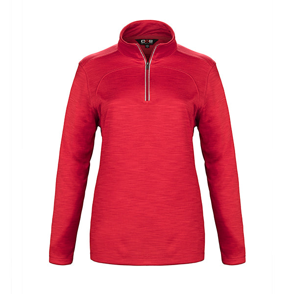 CX2 Ladies Interlock 1/4 Zip Pullover