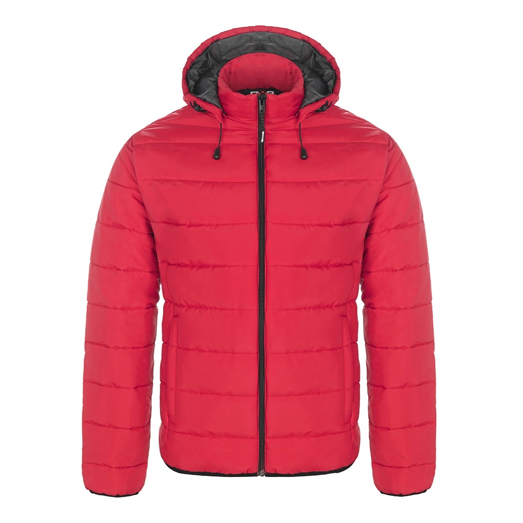 CX2 Men's Puffy Jacket With Detachable Hood