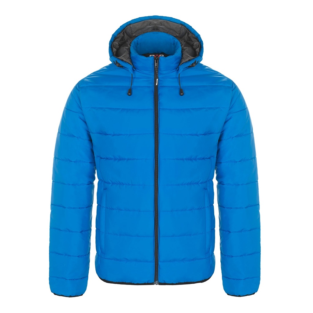 CX2 Men's Puffy Jacket With Detachable Hood