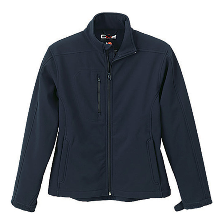 CX2 HiVis Ladies Full Zip Softshell