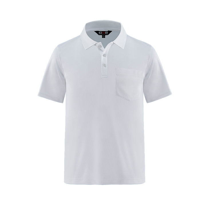 CX2 Men's Pique Mesh Polo w/ Pocket