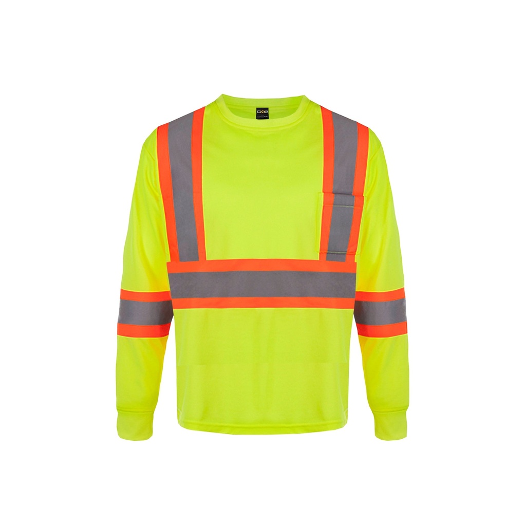 CX2 Hivis Adult Long Sleeve Hi Vis T-Shirt